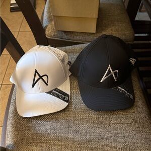 Stylish Black and White Caps